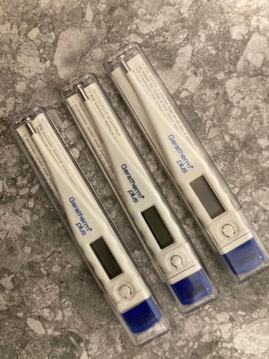 3 termómetros digitais Geratherm Plus