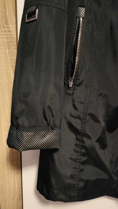 Stan idealny cienka granatowa kurtka przejściowa XXL