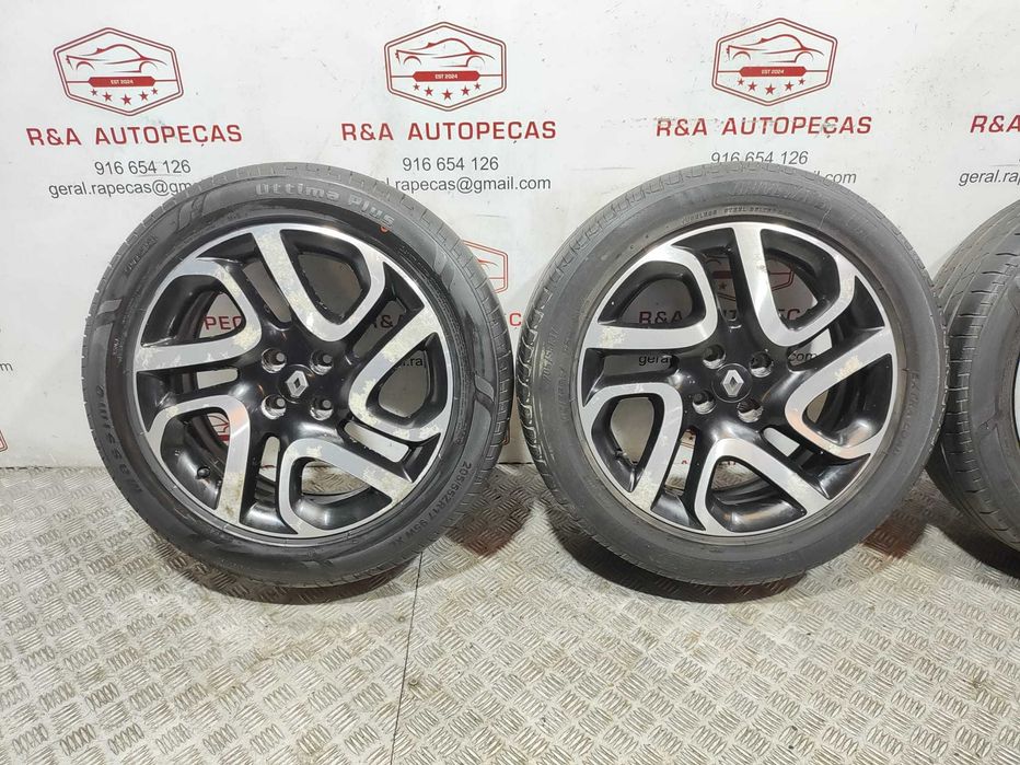 Conjunto Jantes R17 Renault Captur MK1 J87 2013 a 2019 Original