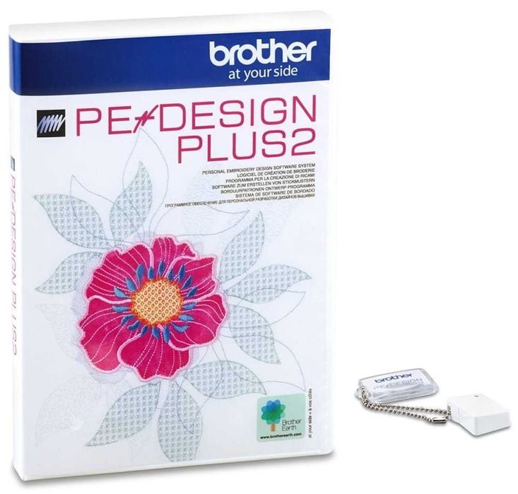 Program Brother PED PLUS 2 do projektowania haftów