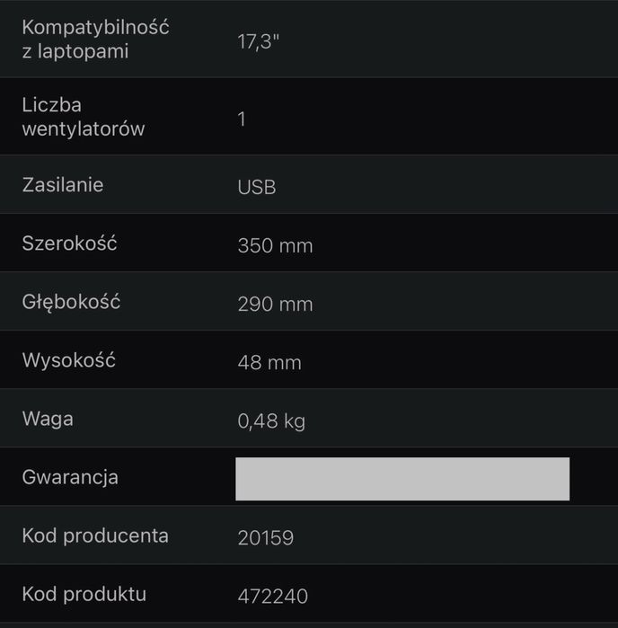 Chlodzenie Trust GXT 220 Kuzo