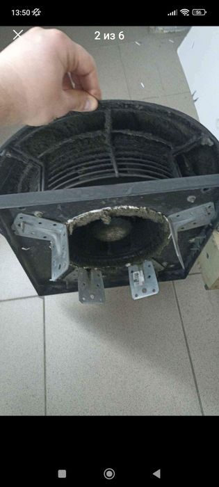 Okap centralny z silnikiem!