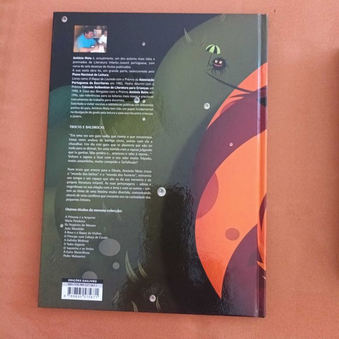 Livro infantil, Trocas e Baldrocas de António Mota ( PNL)