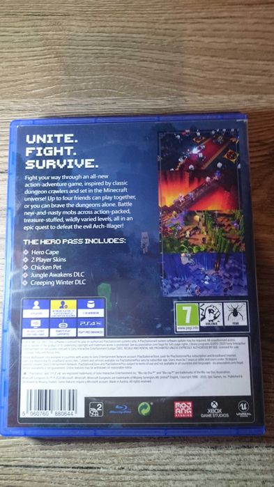 Minecraft dungeons ps4 playstation 4 lego rayman psi patrol