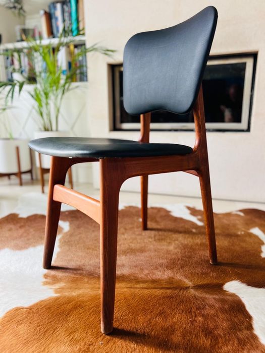 Cadeira vintage nórdica dos anos 60