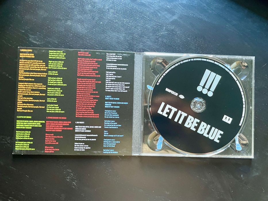 CD - Chk Chk Chk - Let It Be Blue - Como Novo - Apenas Aberto