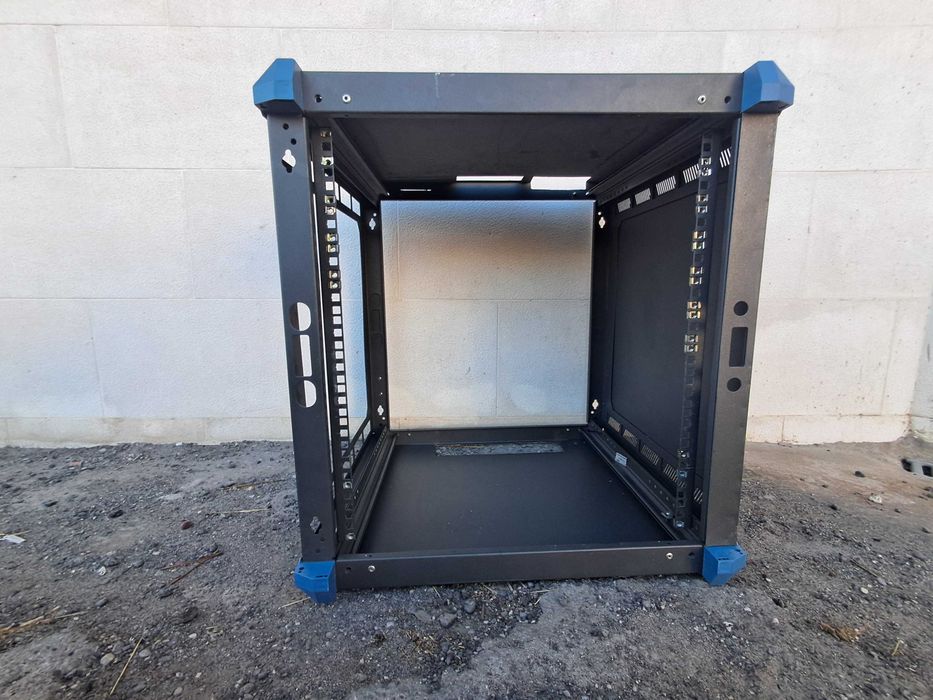 Bastidor Rack Infraestrutura comunicações mural 1/2 altura 12Us