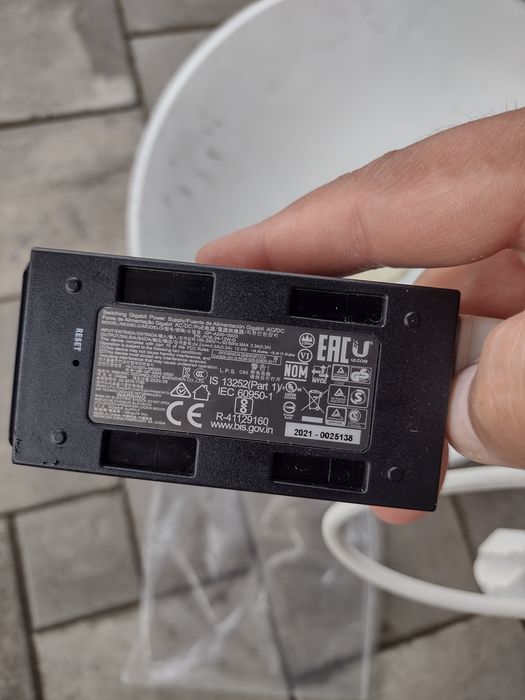 Antena UBIQUITI zewnętrza kierunkowa internet radiowy zasilacz