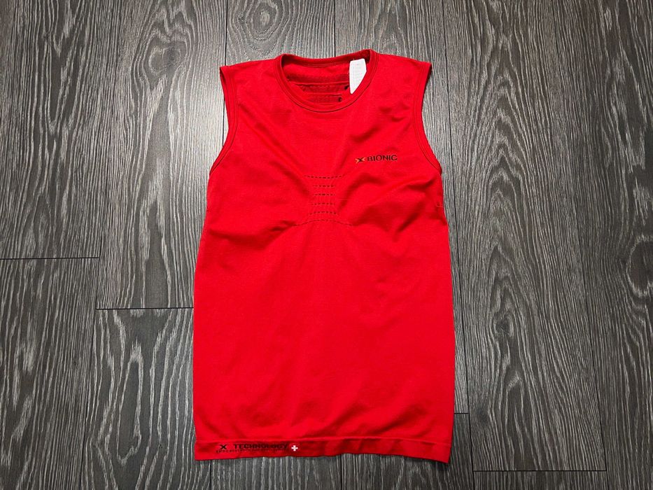 X Bionic чоловіча майка футболка компресійна без рукавів джерсі