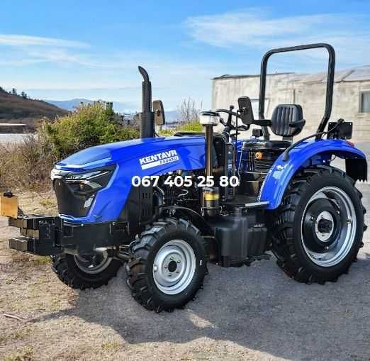 Трактор КЕНТАВР F404XU Примусова гідравліка Рівна підлога Колеса на 28