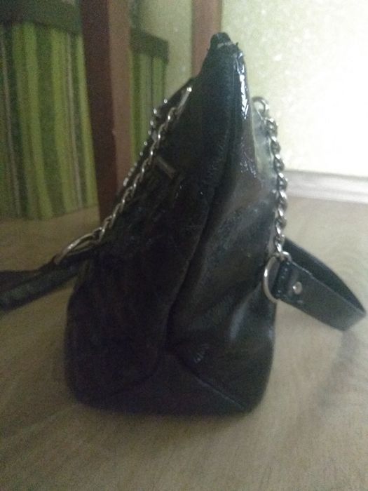 Nine West Skórzana torebka na ramię