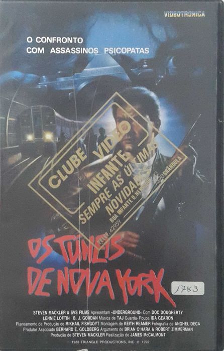 5º Pack de Filmes VHS