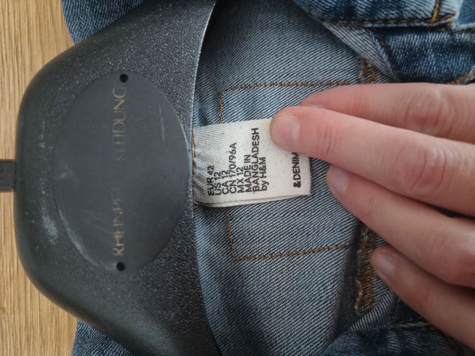 Kurtka jeansowa h&m 42