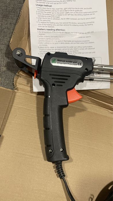 Pistola de cola quente