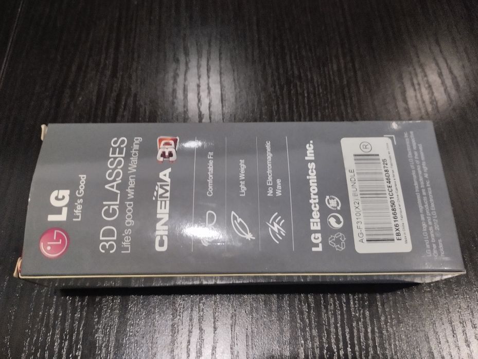 Okulary 3D firmy LG