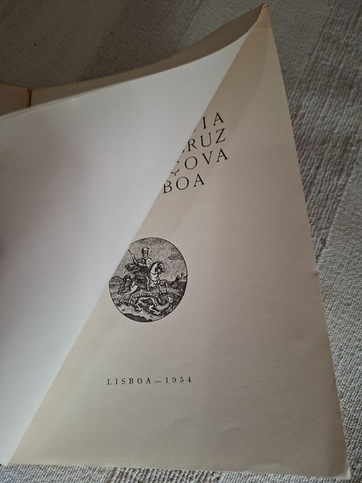 A Freguesia de Santa Cruz da Alcáçova de Lisboa livro de 1954