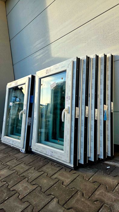 Nowe OKNA PCV 80x100 70x100 i wiele innych OD RĘKI - wysyłka 24H