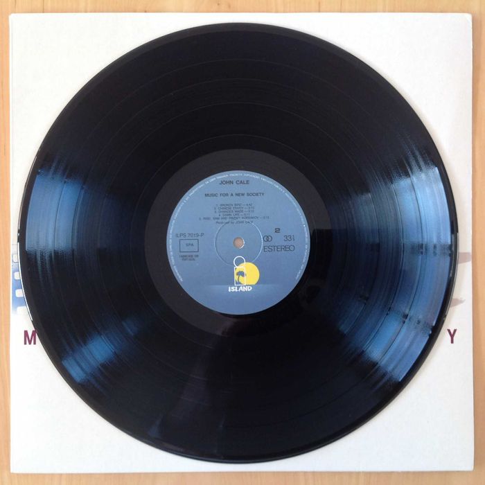John Cale ‎- Music For A New Society - LP em Vinil (Portes incluídos)