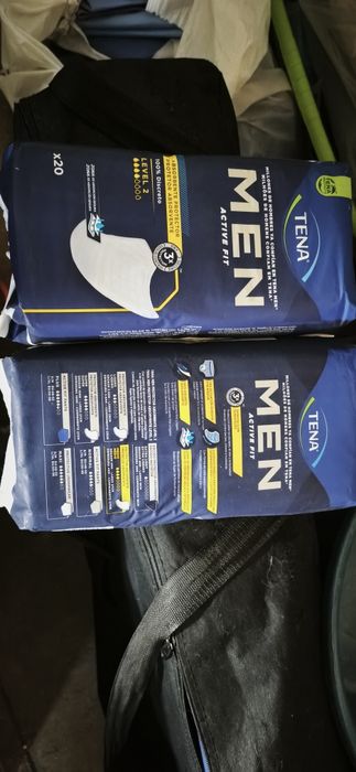 Pensos higiénicos de homem