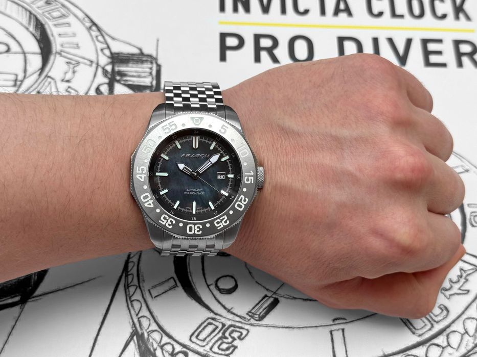 Годинник ARAGON Sea Charger G3 NH35 Automatic 50 мм. 200 МТ.