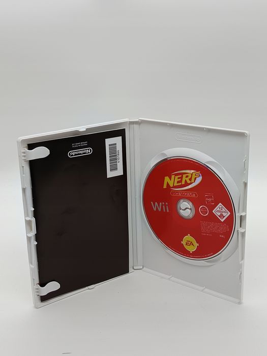 nerf n-strike nintendo wii pudełkowa