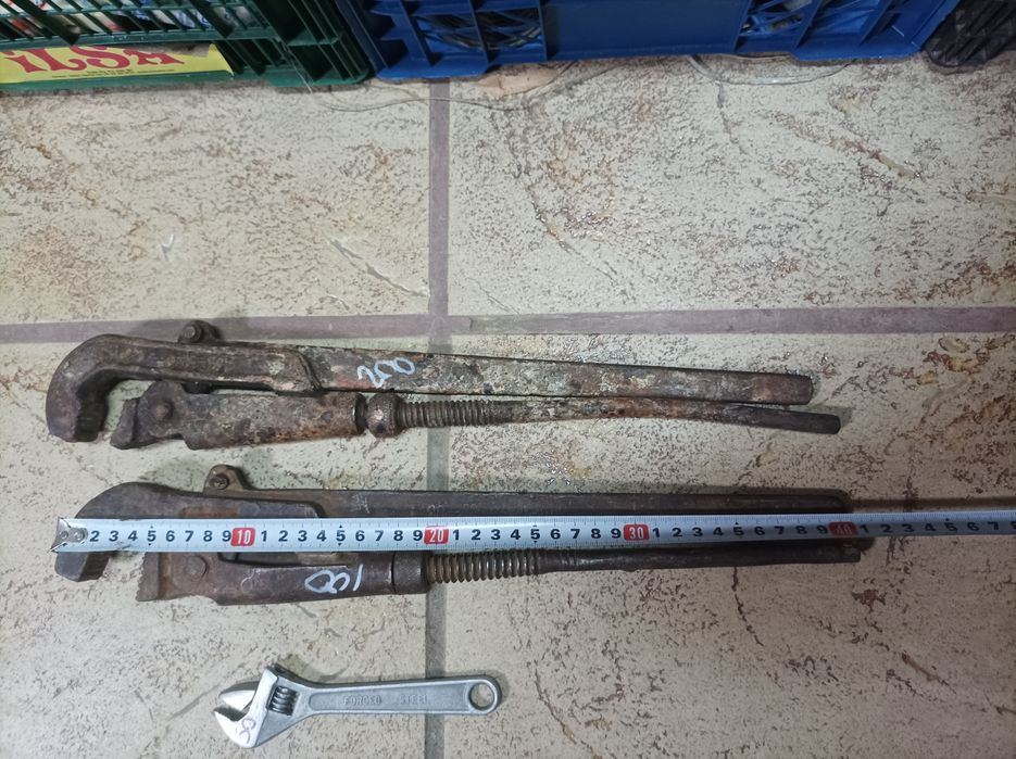 Ключь трубный газовый розводной