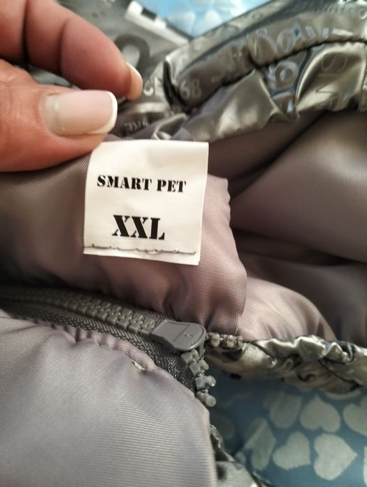 Зимний комбинезон для средней собаки