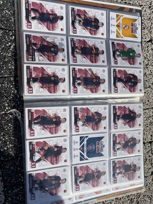 Karty piłkarskie match attax