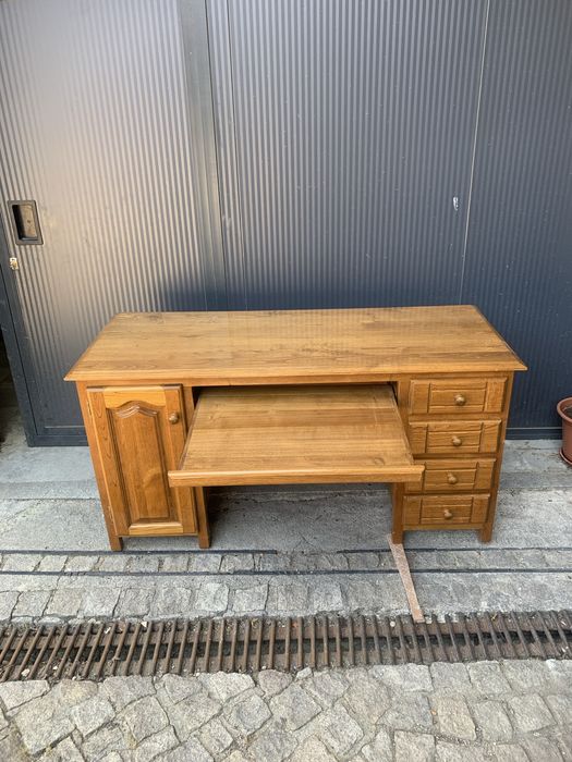 Secretaria madeira maciça