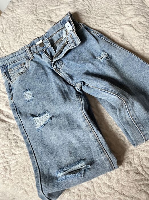 Spodnie jeans r. 140