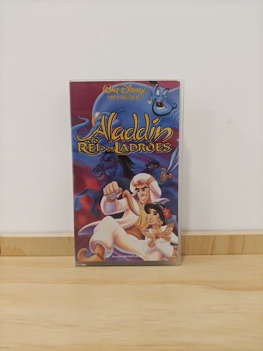 VHS Aladdin e o Rei dos Ladrões (1996) | Disney | Português