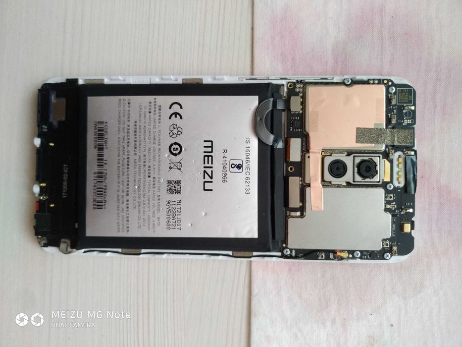 meizu m6 note НЕ РОБОЧИЙ