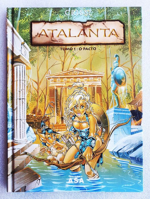 Álbum BD ~ "ATALANTA - Tomo 1 - O Pacto" ~ ASA ~ Capa Dura ~ 2007