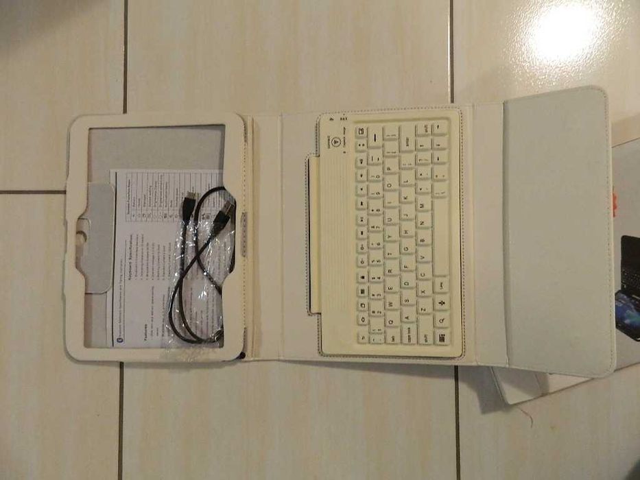 klawiatura do tableta lenovo Samsung 10  Nowa skórzana Bluetooth warto