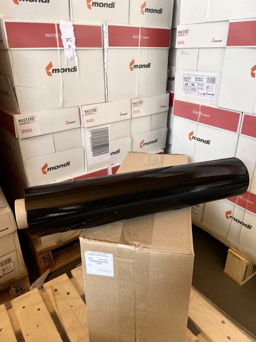 Стрейч плівка чорна первинна