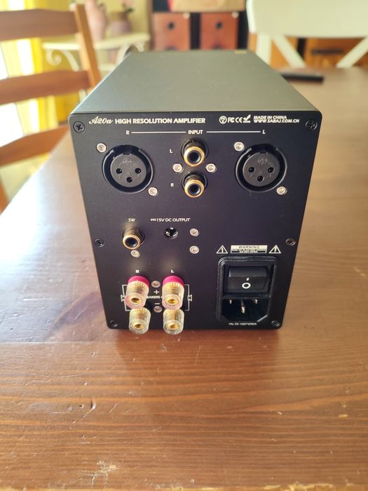 Amplificador Digital Compacto Classe D Sabaj A20a C/Novo!