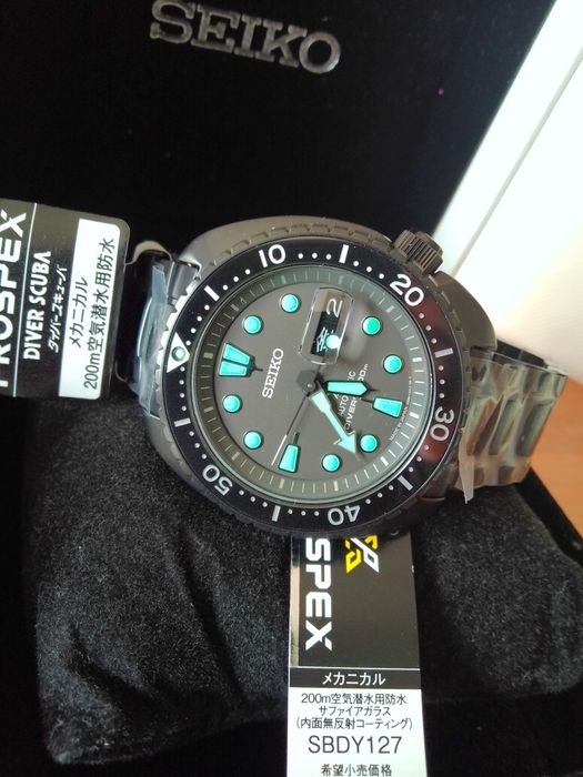 NOVO* Seiko King Turtle Night Vision (SRPK43K1) SBDY127 (JDM) 45
