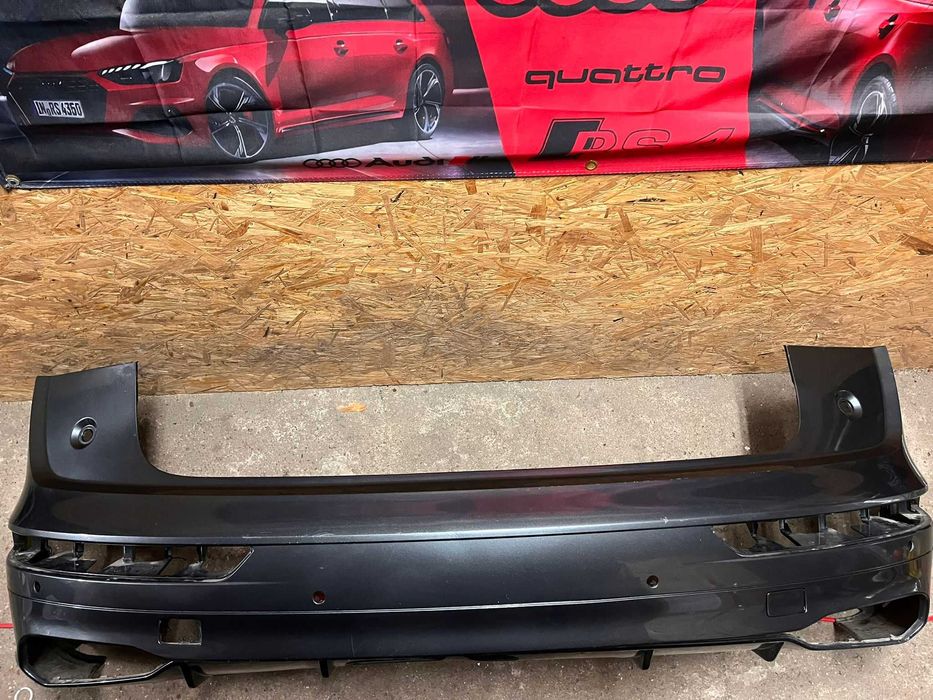 Zderzak tył tylny Audi Q5 80A S-line przed lift 16-20 4xpdc dyfuzor