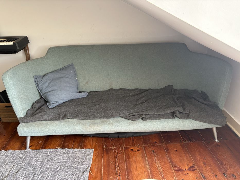 DOU sofa vintage azul - para recuperar