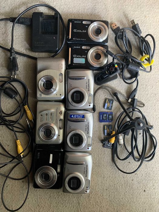 Lote Conjunto Câmara Digital Multi Marca