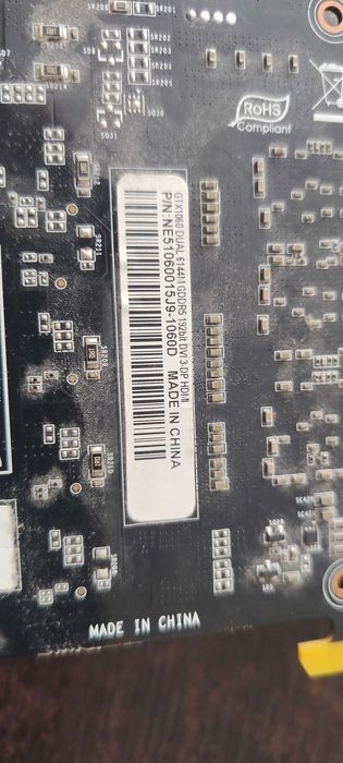 NVIDIA GeForce GTX 1060Ilość pamięci RAM: 6 GB GDDR5