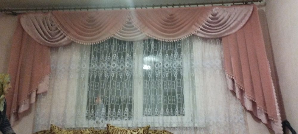 Продаються Ламбрикени 3 м  рожеві