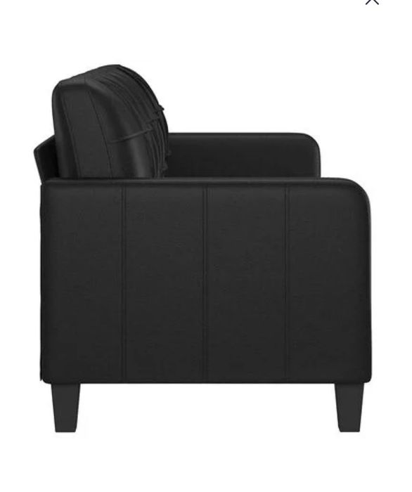 Sofa preto 3 lugsres