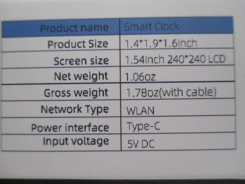 Zegar internetowy wifi