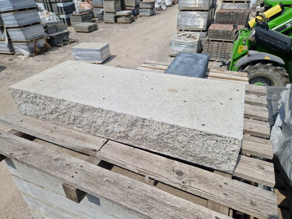 Stopień Schodowy Betonowy Split 100x40x15 Popielaty Libet Okazja