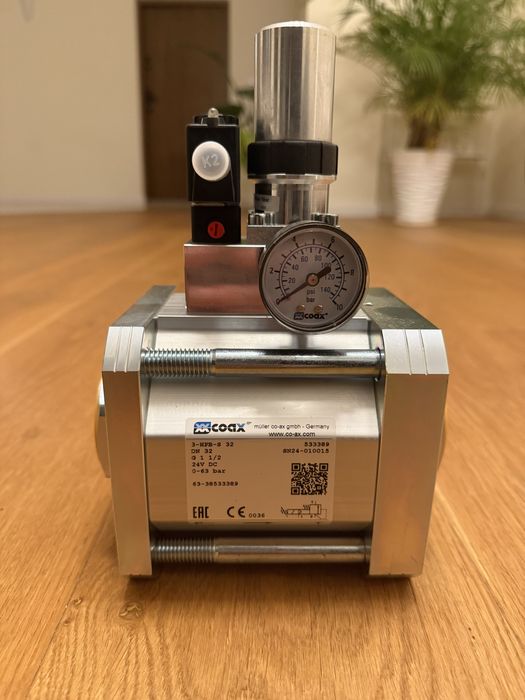 Nowy zawór regulujący ciśnienie COAX 3-HPB-S 32 0-63 BAR