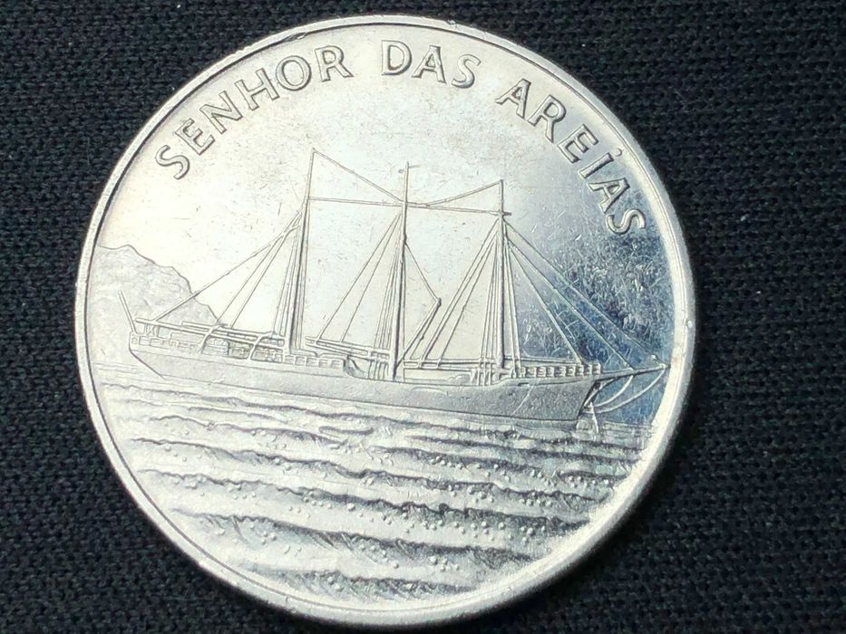 Cabo Verde 1994 - 50 Escudo Aço - Navios Senhor das Areias