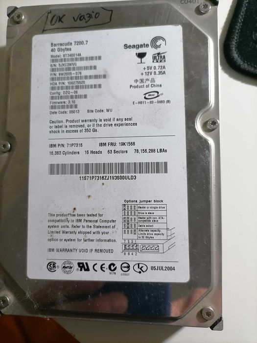 Disco interno HDD