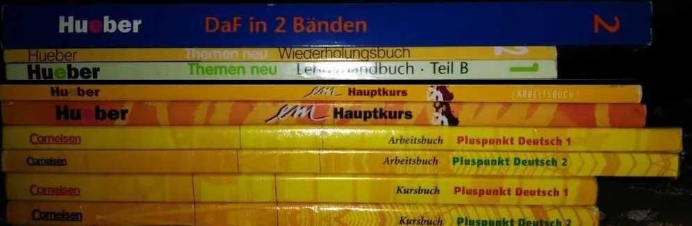 Немецкий язык Hueber DaF 2, Hauptkurs, Cornelsen Pluspunkt
