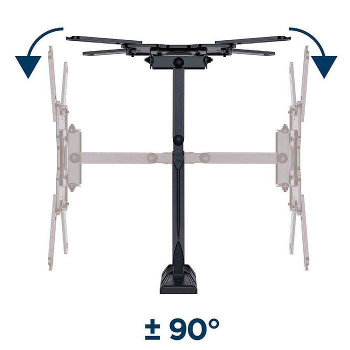 Suporte de Parede Gembird WM-55ST-01 TV Wall Mount Full-Motion 32" 55"